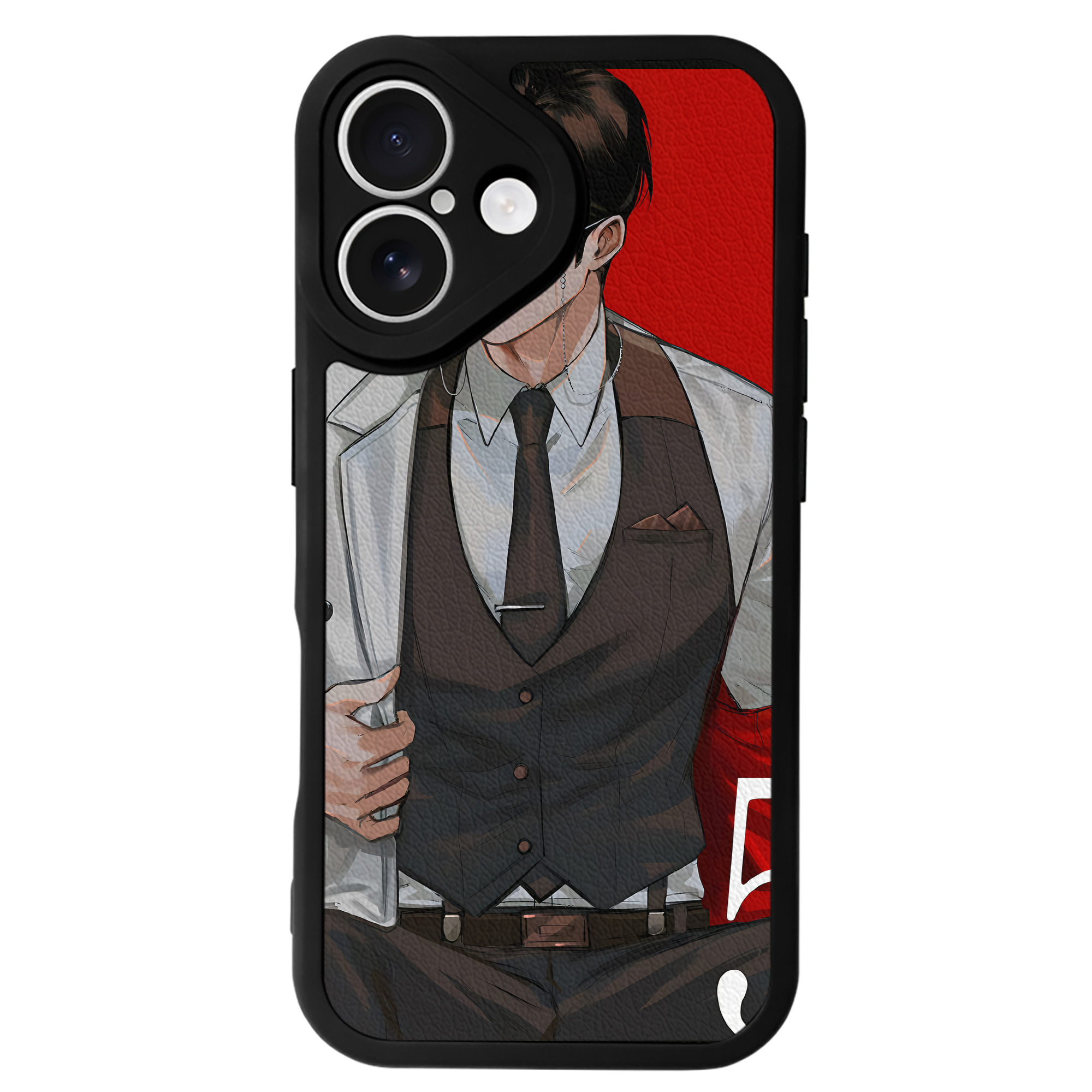 （画像用） SLAM DUNK／スラムダンク 【iPhone 16シリーズ対応】シリコンスマホケース（レザー調） 材質：シリコン